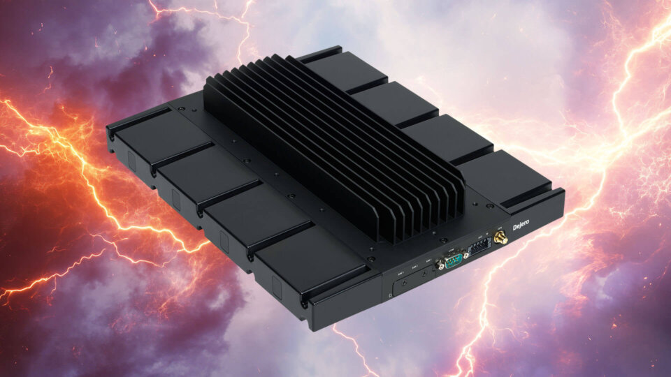 TITAN Command over a raging storm with lightning