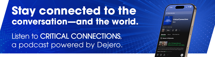 Stay connected to the conversation—and the world.