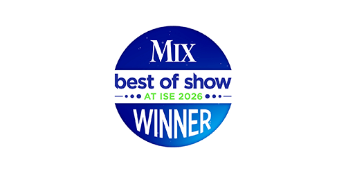 Best of Show Awards at ISE within the Mix category award logo
