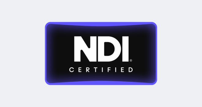 NDI Certified logo