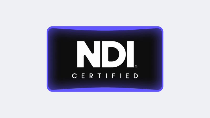 NDI Certified logo