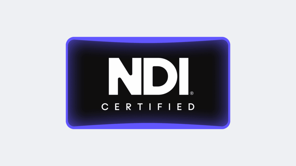 NDI Certified logo