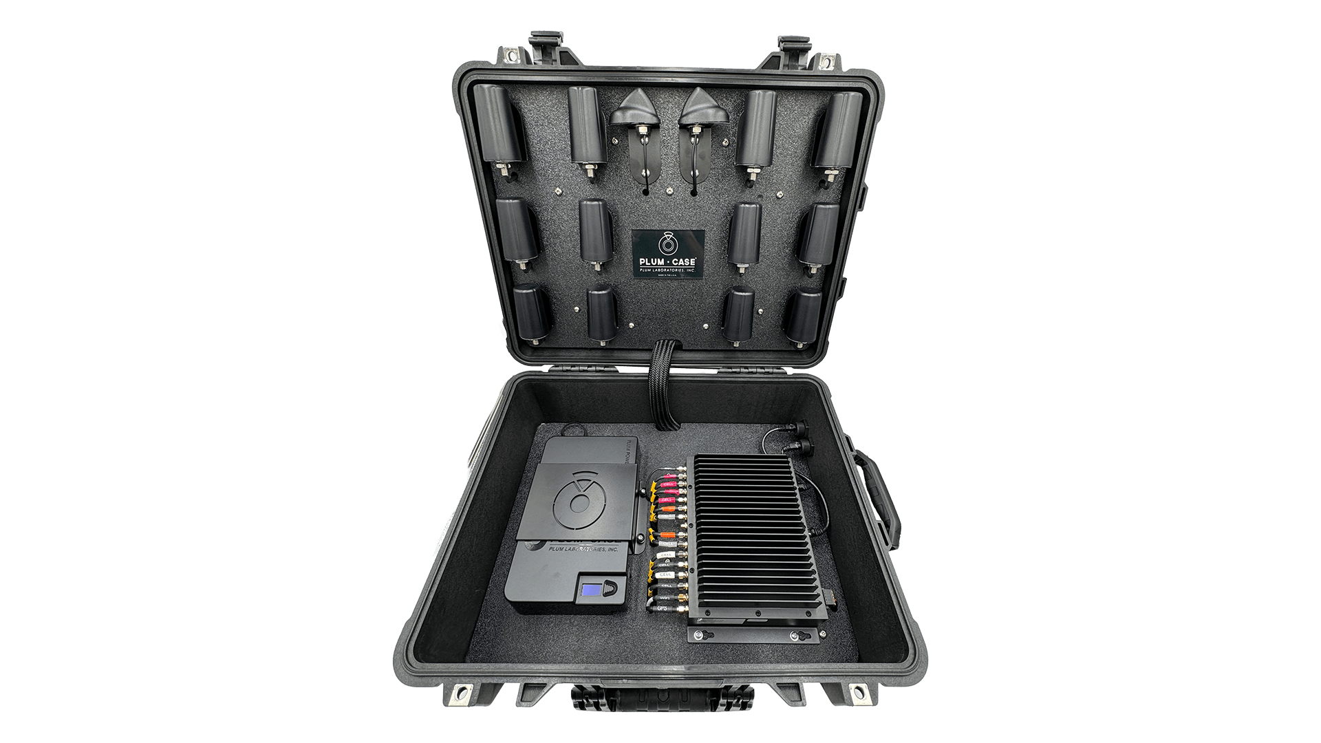 TITAN Mobile inside a Plum Case