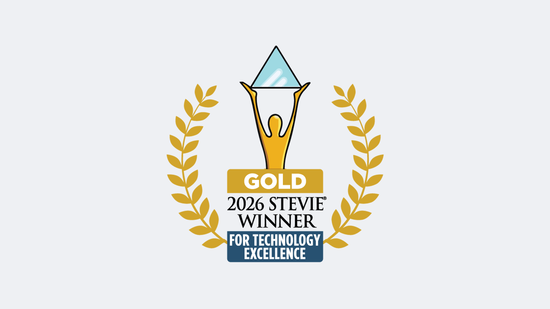 2026 Stevie Winner - Gold - For Technology Excellence